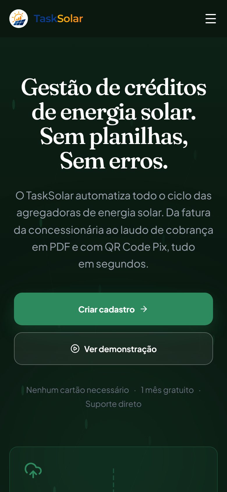 TaskSolar no celular